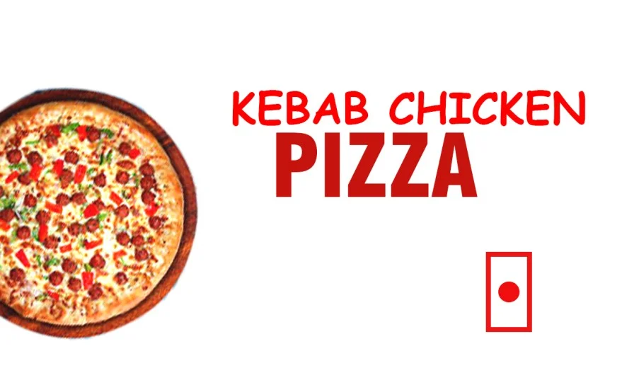 Chicken Seekh Kebab Pizza(onion/cap./chicken seekh kebab)