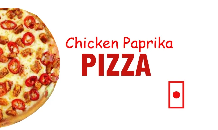 Chicken Paprika Pizza