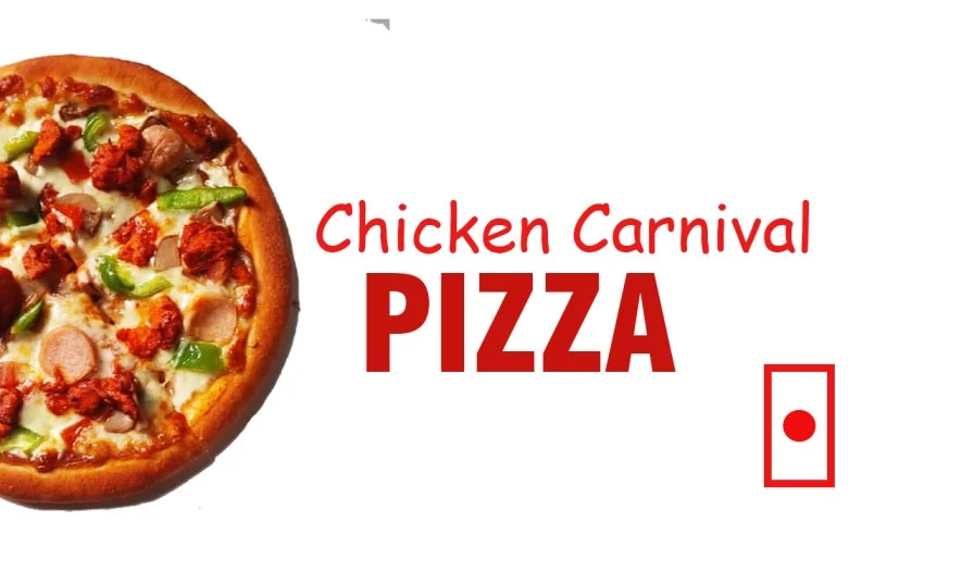Carnival Chicken Pizza