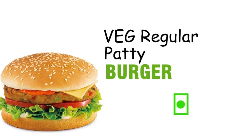 Veg Regular Patty Burger