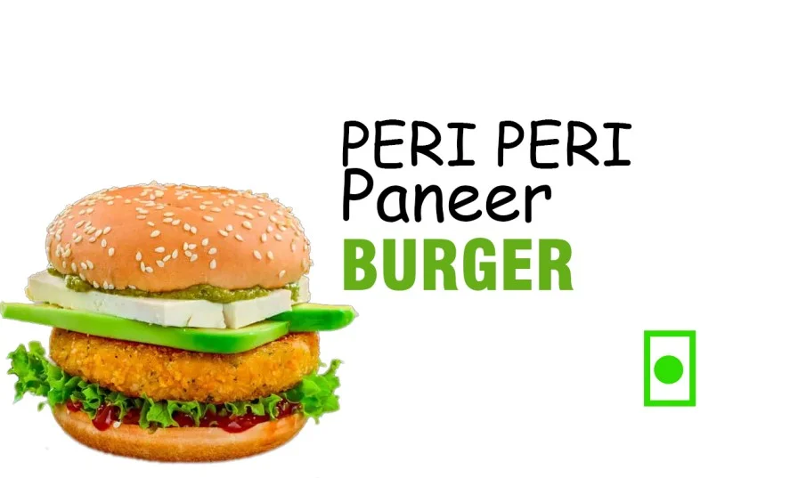 Peri Peri Paneer Burger
