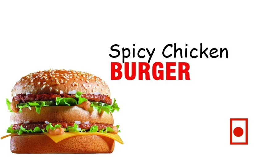 Spicy Chicken Burger(without cheese)