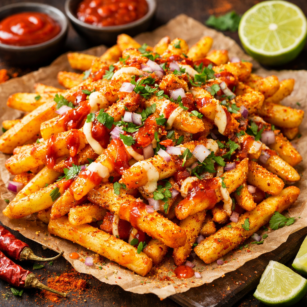 Crazy Masala Fries