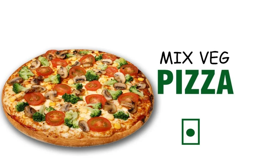 Mix Veg Pizza(onion/capsicum/tomato)