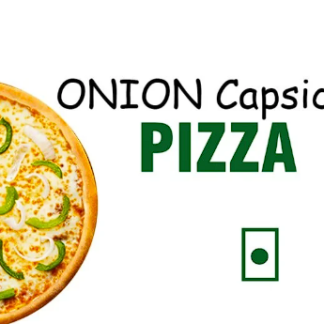 Onion Capsicum Pizza