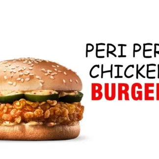 Peri Peri Chicken Burger