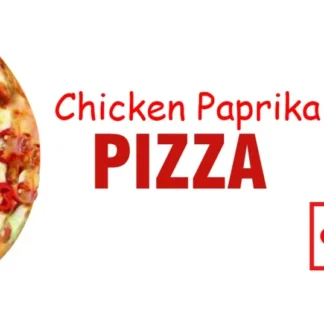 Chicken Paprika Pizza