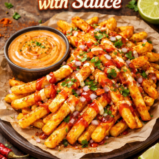 Crazy Fries With Sauce