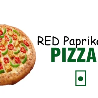 Red Paprika Pizza(red paprika/green cap./corn/paneer)